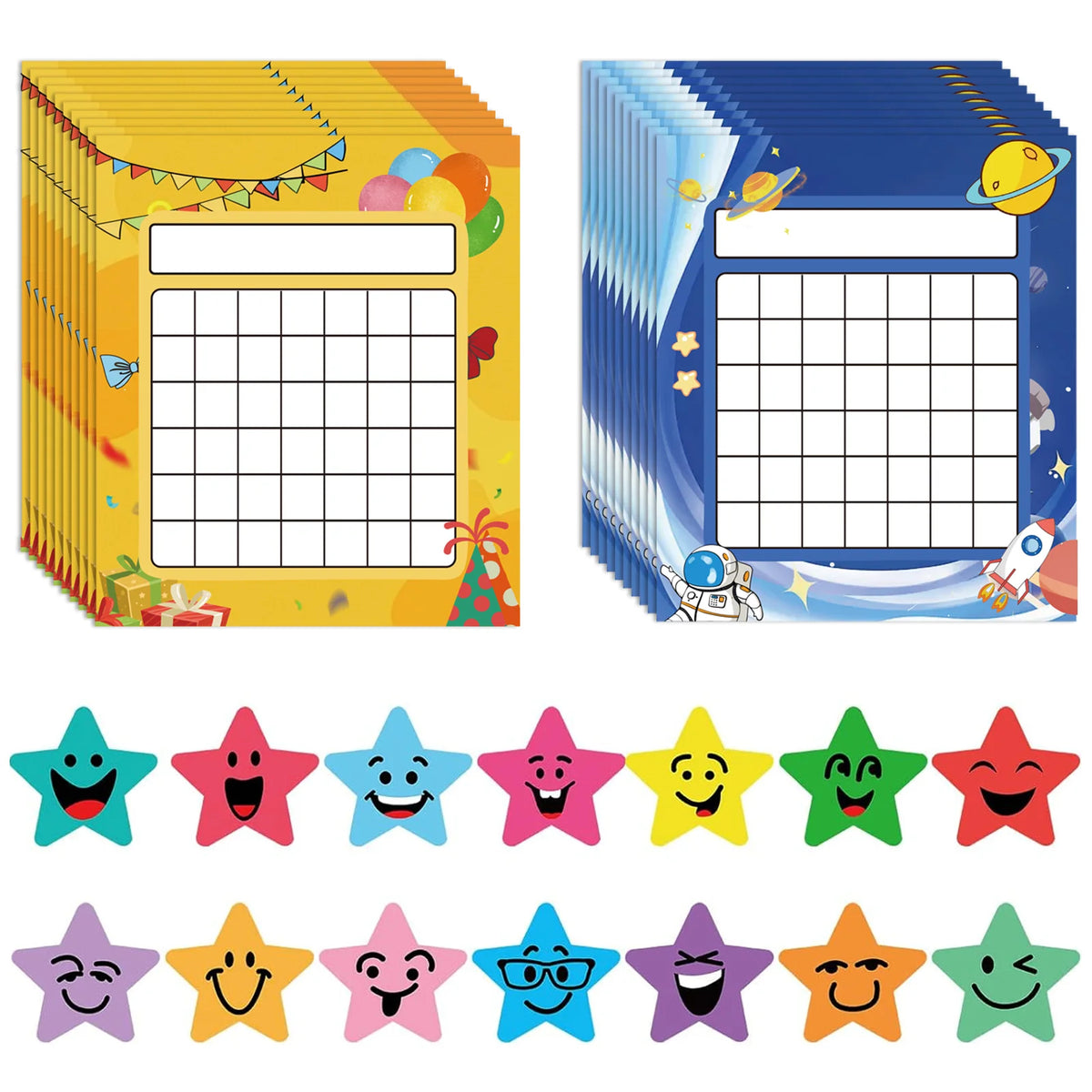 Snuggle Teeth Reward Sticker Chart